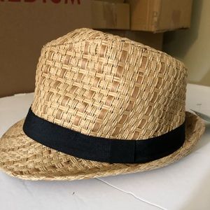 COPY - Simplicity Unisex Straw Fedora Hat.